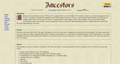 Desktop Screenshot of ancestors.nl